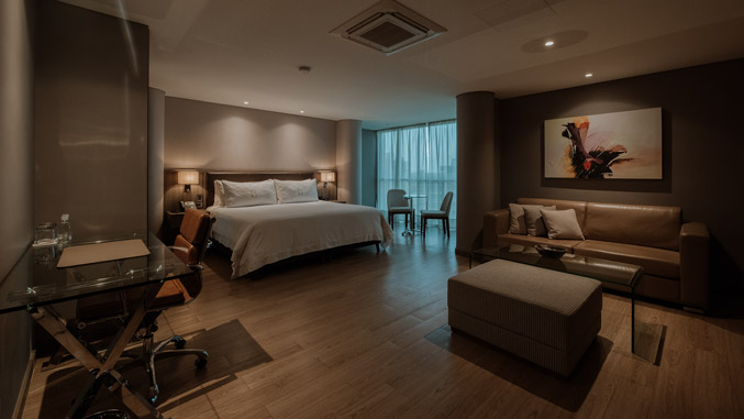 Habitación Junior Suite Deluxe City View de BINN Hotel.